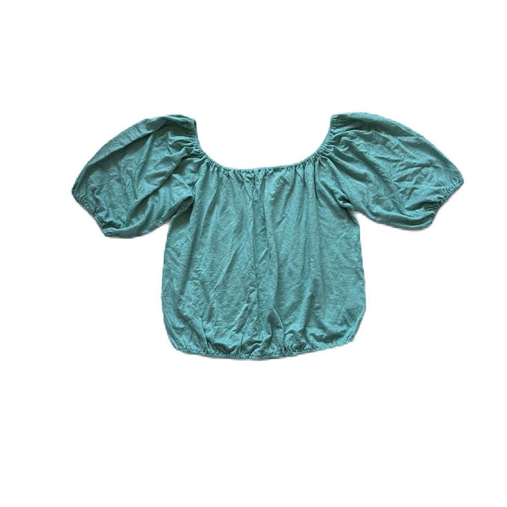 Naked Cashmere Women’s Linen Top Size M Green New